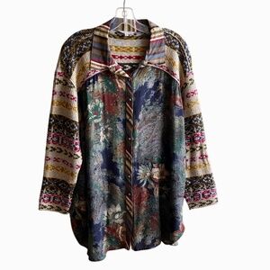 John Mark Patchwork Tunic XL